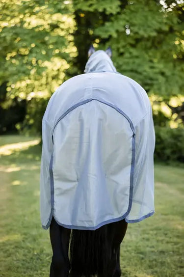 Horseware Ireland Heather Blue/Blue & Silver Amigo integrated Fly Sheet| Online For Equine