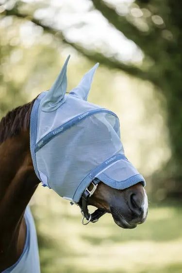 Horseware Ireland Heather Blue/Blue & Silver Rambo Flymask| Online For Equine