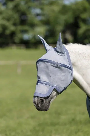 Horseware Ireland Heather Blue/Blue & Silver Rambo Flymask| Online For Equine