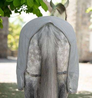 Horseware Ireland Heather Blue/Titanium Grey & Silver Amigo AirNet Cooler| Online For Equine