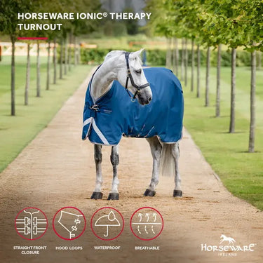 Horseware Ireland Ionic Therapy Turnout Rug 100G| Online For Equine