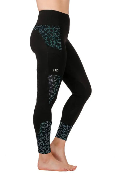 Buy Horseware Ireland Ladies Reflective Riding Tights - UK 14| Online for Equine