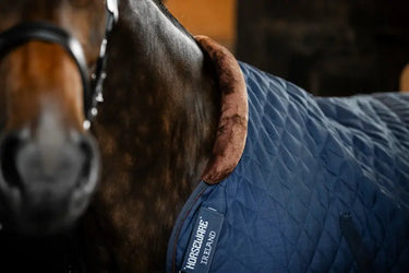 Horseware Ireland Navy/Brown & Silver Horseware Ireland Signature Stable 200g| Online For Equine