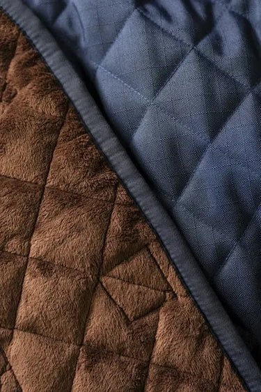 Horseware Ireland Navy/Brown & Silver Horseware Ireland Signature Stable 200g| Online For Equine