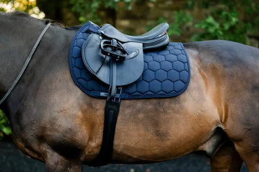 Horseware Ireland Navy Horseware Ireland Ionic Close Contact Saddle Pad| Online For Equine