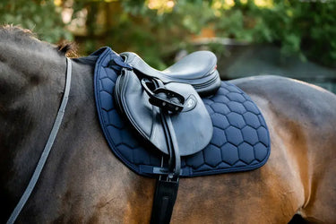 Horseware Ireland Navy Horseware Ireland Ionic Close Contact Saddle Pad| Online For Equine