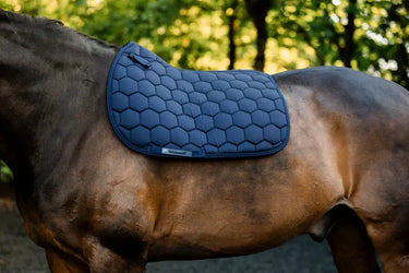 Horseware Ireland Navy Horseware Ireland Ionic Close Contact Saddle Pad| Online For Equine