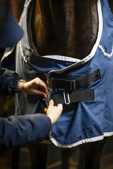 Horseware Ireland Navy/Silver Rambo Supreme Dry Rug| Online For Equine