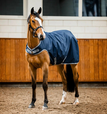 Horseware Ireland Navy/Titanium Grey Amigo Ripstop 900D Walker Rug 100g| Online For Equine