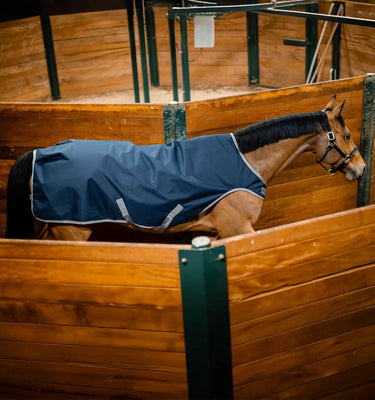 Horseware Ireland Navy/Titanium Grey Amigo Ripstop 900D Walker Rug 100g| Online For Equine