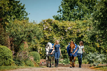 Horseware Ireland Newmarket Fleece Cooler Witney Navy| Online For Equine