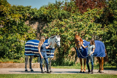 Horseware Ireland Newmarket Fleece Cooler Witney Navy| Online For Equine