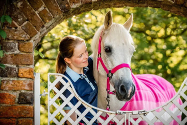 Horseware Ireland Newmarket Fleece Cooler Witney Pink| Online For Equine