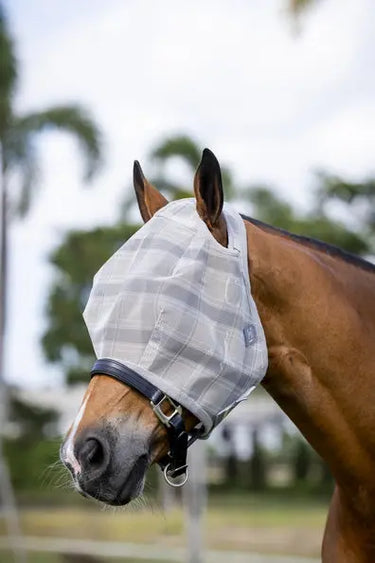 Horseware Ireland Newmarket Fly Mask (No Ears)- Witney Charcoal| Online For Equine