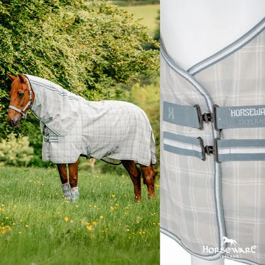 Horseware Ireland Newmarket Fly Sheet Hood Witney Charcoal| Online For Equine