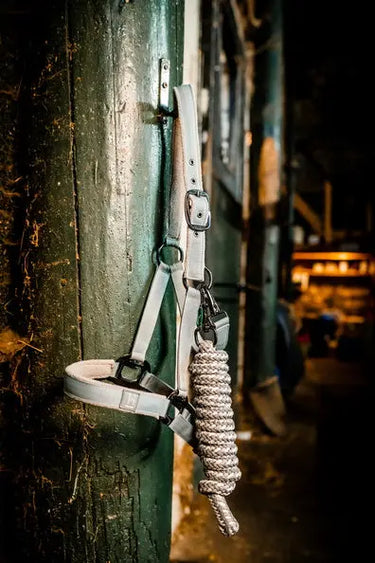 Horseware Ireland Newmarket Headcollar & Leadrope Witney Charcoal| Online For Equine