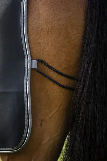 Horseware Ireland Rambo Airmax Cooler Black / Thunderstorm Grey & Silver| Online For Equine