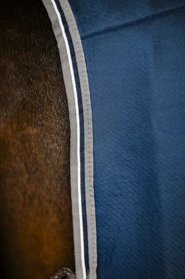 Horseware Ireland Rambo Airmax Cooler Navy / Thunderstorm Grey & Silver| Online For Equine