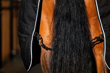 Horseware Ireland Rambo Stable Rug 200G Black / Thunderstorm Grey & Silver| Online For Equine