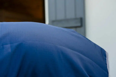 Horseware Ireland Rambo Stable Rug 400G Navy / Thunderstorm Grey & Silver| Online For Equine