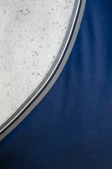 Horseware Ireland Rambo Stable Rug Sheet Navy / Thunderstorm Grey & Silver| Online For Equine