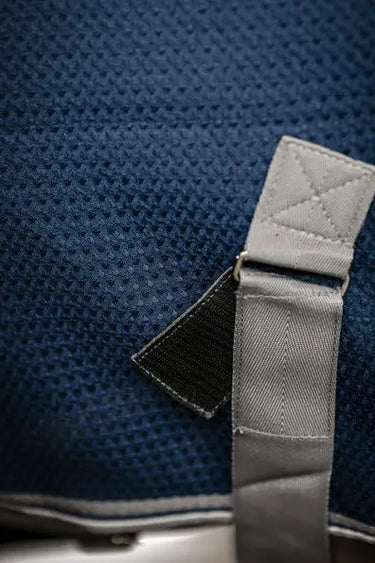 Horseware Ireland Rambo Techni Waffle Cooler Navy / Thunderstorm Grey & Silver| Online For Equine