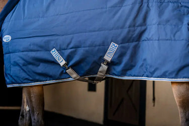 Horseware Ireland Rhino Stable Rug 100G Navy / Titanium Grey & Classic Blue| Online For Equine