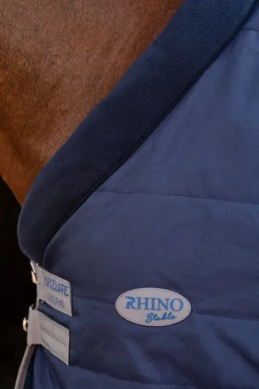 Horseware Ireland Rhino Stable Rug 250G Vl Navy / Titanium Grey & Classic Blue| Online For Equine