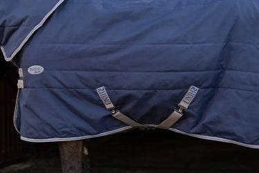 Horseware Ireland Rhino Stable Rug 350G Vl Navy / Titanium Grey & Classic Blue| Online For Equine
