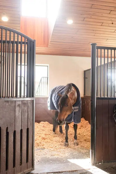 Horseware Ireland Rhino Stable Rug 350G Vl Navy / Titanium Grey & Classic Blue| Online For Equine