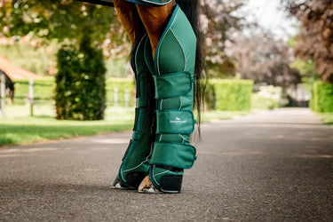 Horseware Ireland Signature Travel Boots Hunter Green| Online For Equine