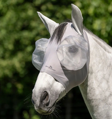 Horseware Ireland Silver/Silver Horseware Ireland Defense Flymask| Online For Equine