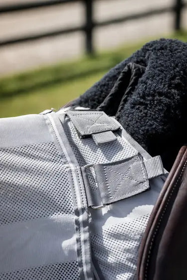 Horseware Ireland Silver/Titanium Grey & Silver Amigo Flyrider| Online For Equine