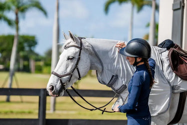 Horseware Ireland Silver/Titanium Grey & Silver Amigo Flyrider| Online For Equine