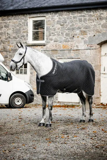 Horseware Ireland Thermal Cooler Black / Thunderstorm Grey & Silver| Online For Equine