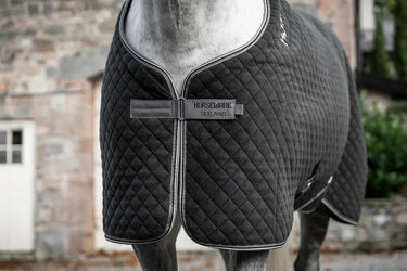 Horseware Ireland Thermal Cooler Black / Thunderstorm Grey & Silver| Online For Equine