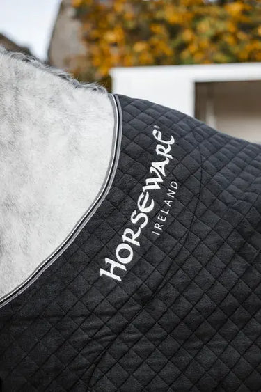 Horseware Ireland Thermal Cooler Black / Thunderstorm Grey & Silver| Online For Equine