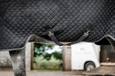 Horseware Ireland Thermal Cooler Black / Thunderstorm Grey & Silver| Online For Equine