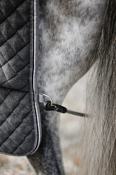 Horseware Ireland Thermal Cooler Black / Thunderstorm Grey & Silver| Online For Equine
