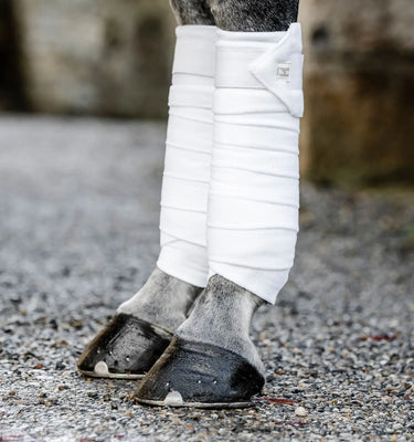 Horseware Ireland White Horseware Ireland Fleece Bandages| Online For Equine