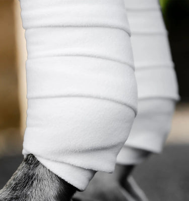 Horseware Ireland White Horseware Ireland Fleece Bandages| Online For Equine