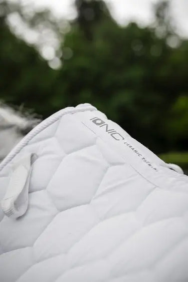 Horseware Ireland White Horseware Ireland Ionic Dressage Saddle Pad| Online For Equine