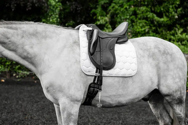 Horseware Ireland White Horseware Ireland Ionic Dressage Saddle Pad| Online For Equine