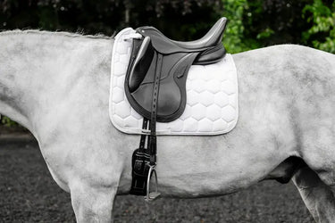 Horseware Ireland White Horseware Ireland Ionic Dressage Saddle Pad| Online For Equine