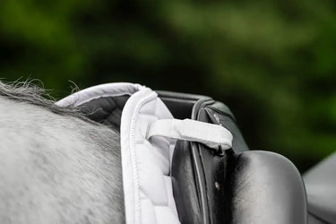 Horseware Ireland White Horseware Ireland Ionic Dressage Saddle Pad| Online For Equine