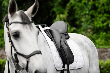 Horseware Ireland White Horseware Ireland Ionic Dressage Saddle Pad| Online For Equine