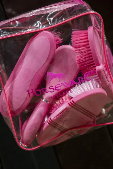Horseware Ireland Witney Pink Horseware Ireland Newmarket Grooming Brush Set| Online For Equine