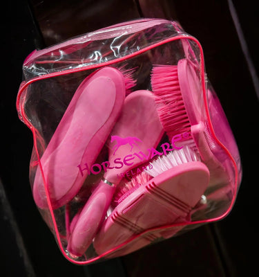 Horseware Ireland Witney Pink Horseware Ireland Newmarket Grooming Brush Set| Online For Equine
