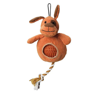 House of Paws Cord Toy with Spiky Ball| Online For Equine