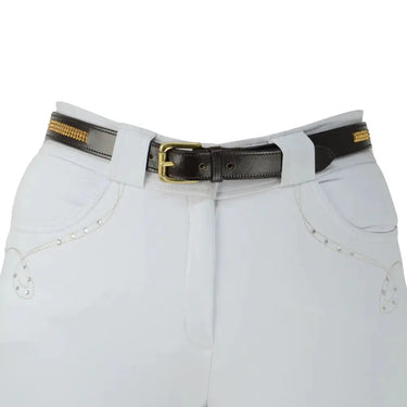 Hy Crystal Diamante Leather Belt| Online For Equine